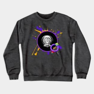 Purple Orange NFT Search Crewneck Sweatshirt